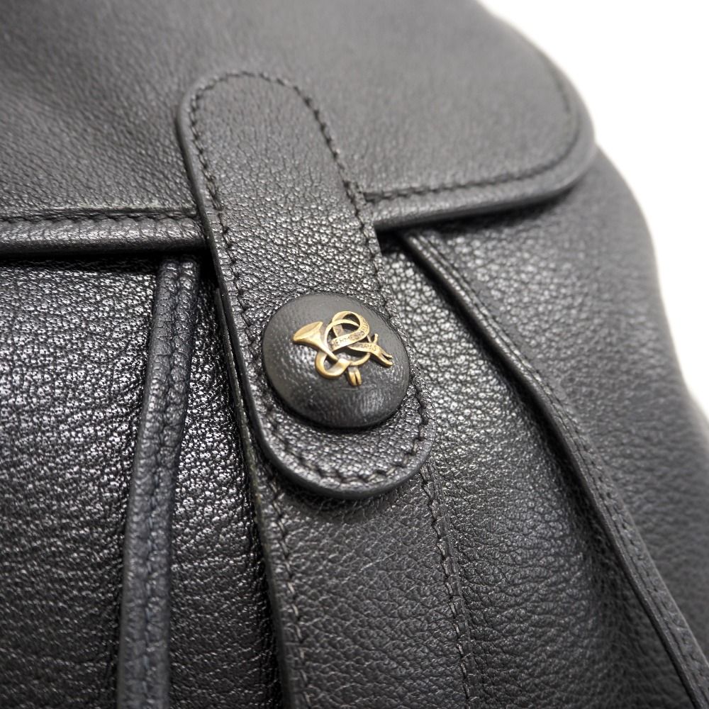 HERMES/エルメス サックアドバーデン リュック・デイパック ブラック 