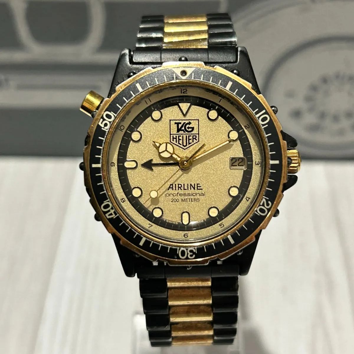 Vintage Heuer Tag Heuer Airline Gmt Tag Heuer Professional Airline