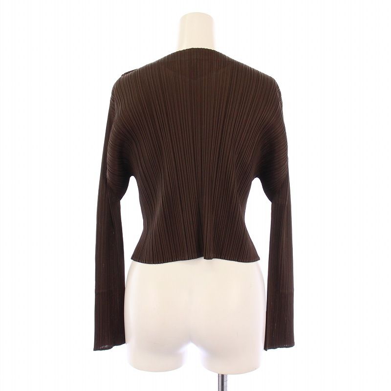 プリーツプリーズ PLEATS PLEASE イッセイミヤケ カーディガン
