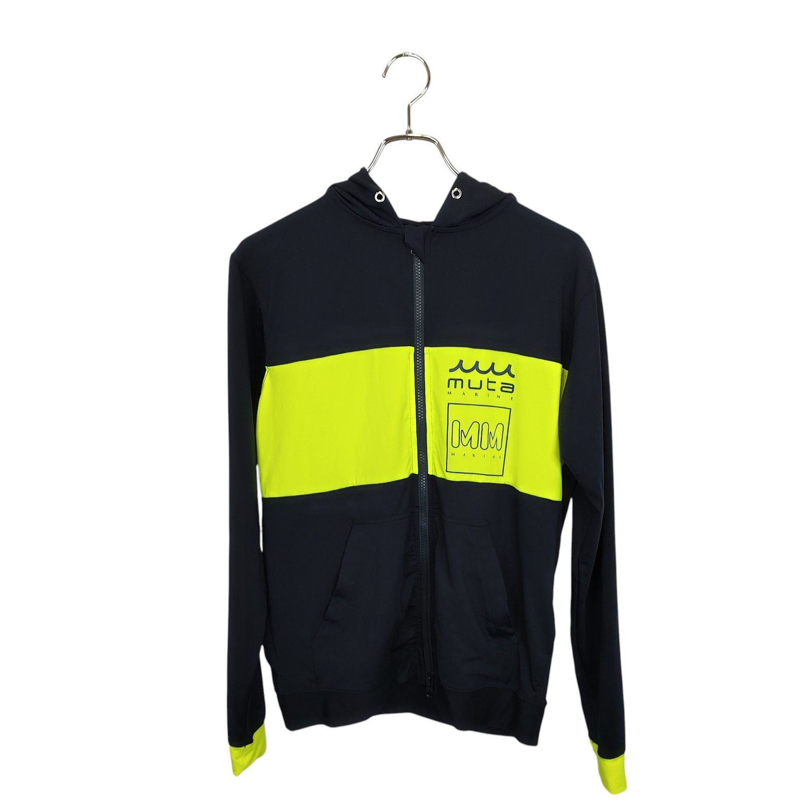ムータ パーカー ネイビー サイズ7 muta marine 半袖プルオーバー