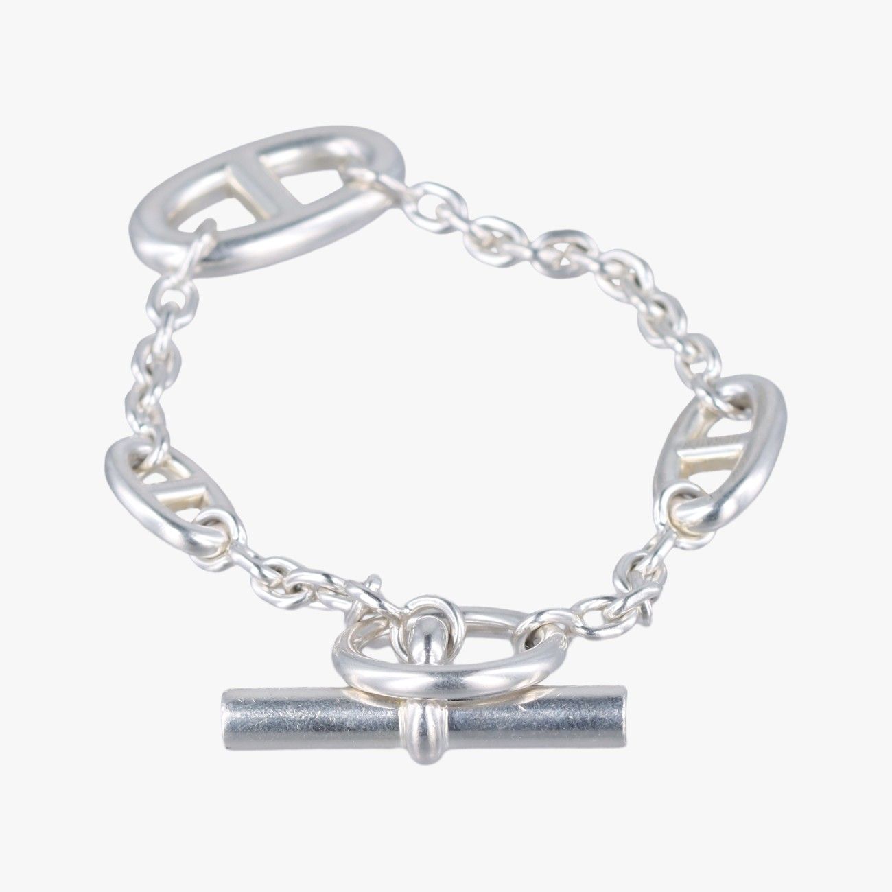 エルメスHermesファランドール シェーヌダンクル アルジャンテシルバーAg92521AB298310