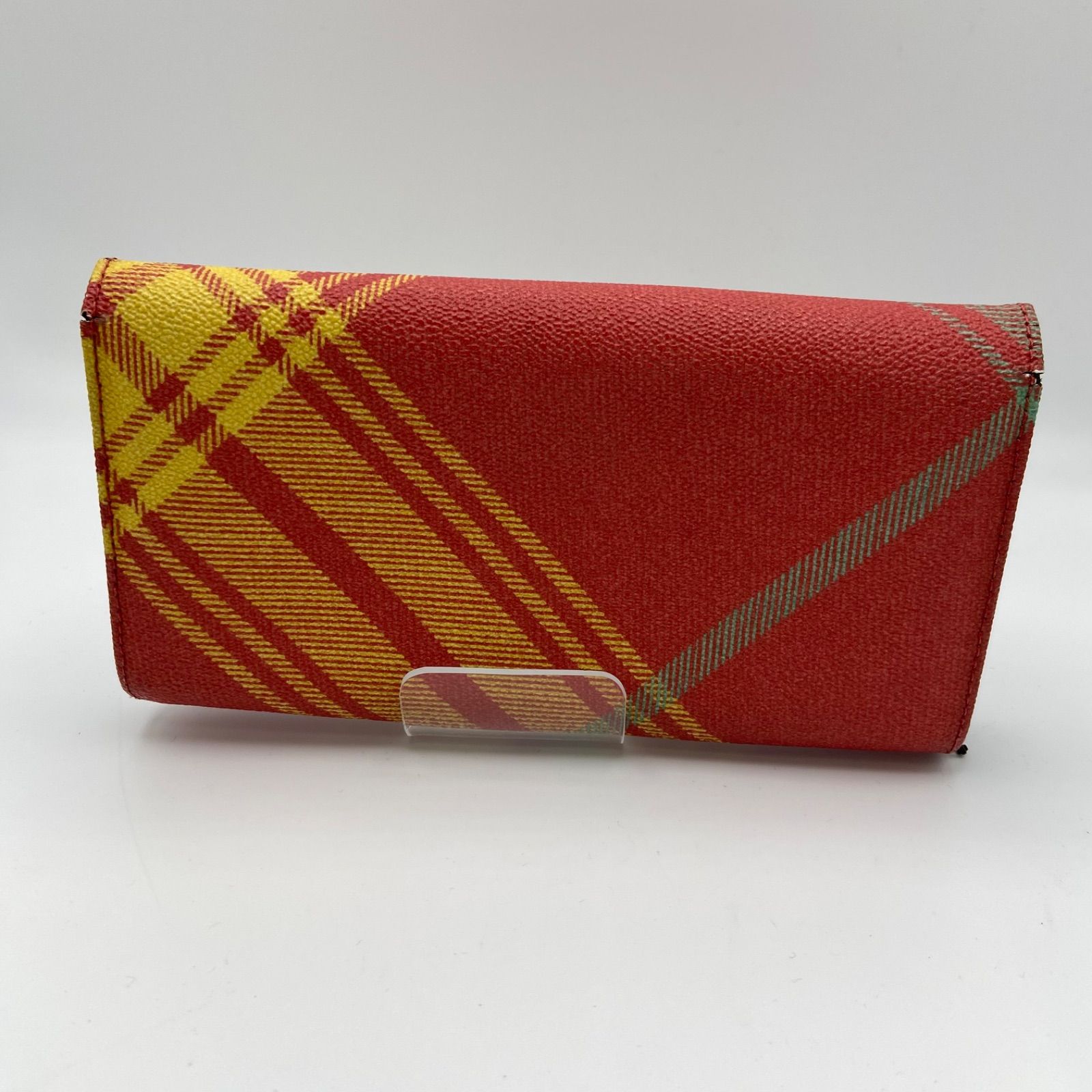 【新品未使用】Vivienne Westwood 長財布 マルチカラー オレンジ Vivienne Westwood ヴィヴィアンウエストウッド 二つ折り長財布