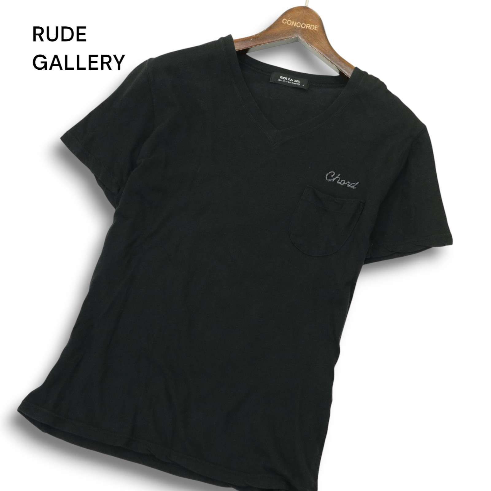 RUDE GALLERY THE BLACKLIST 半袖シャツ 音楽柄 RUDE GALLERY THE BLACKLIST 半袖シャツ 音楽柄