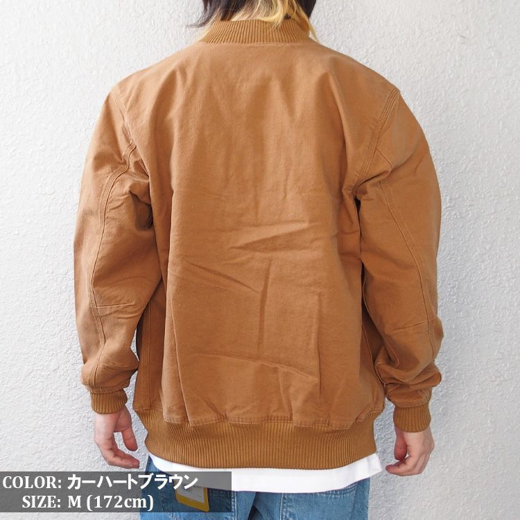 70s カーハート ブラウンダックジャケット Carhartt カーハート ダックジャケット ボンバージャケット