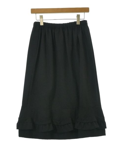 tricot COMME des GARCONS ひざ丈スカート 黒 2000224N0108 Yahoo!オークション - tricot COMME des GARCONS ひざ丈スカート