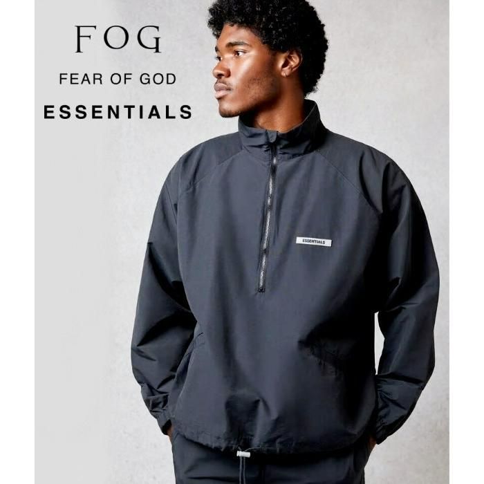 FOG Essentials エッセンシャルズ ハーフジップトラックジャケット 