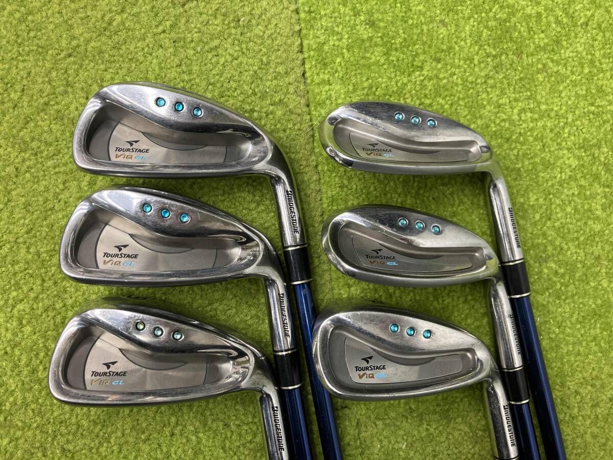 BRIDGESTONE| TOUR STAGE VIQ CL | TLI-40α|FLEX L|7～9 S P P|S 6本|アイアンセット