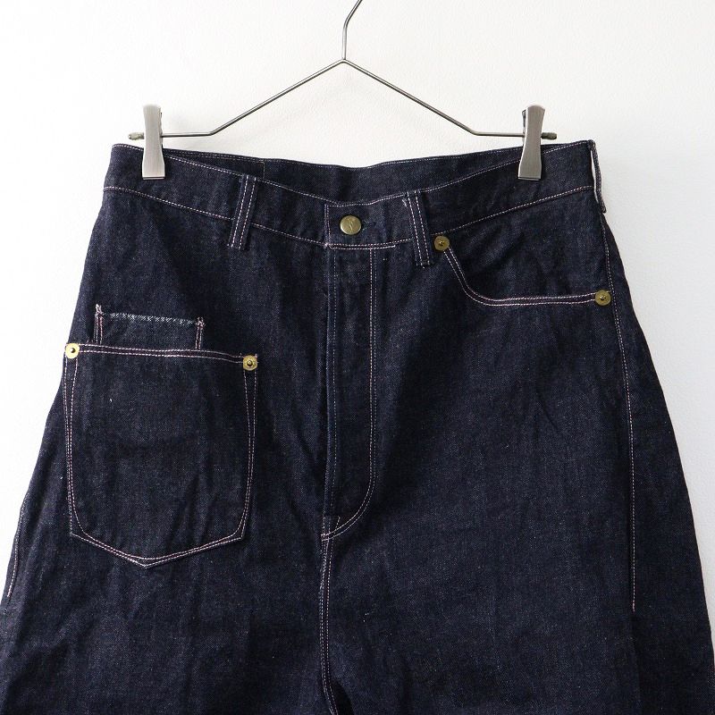 tamaki niime×johnbullコラボデニム　アソブジーンズ　M 美品 タマキニイメ 玉木新雌 tamaki niime ジョンブル johnbull