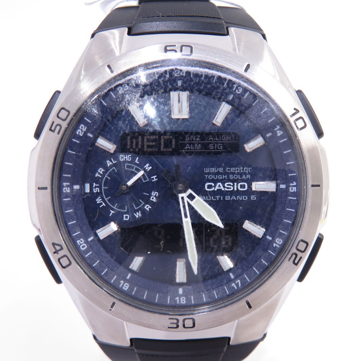 未使用 CASIO WAVE CEPTOR WVA-M650 電波ソーラー - 時計