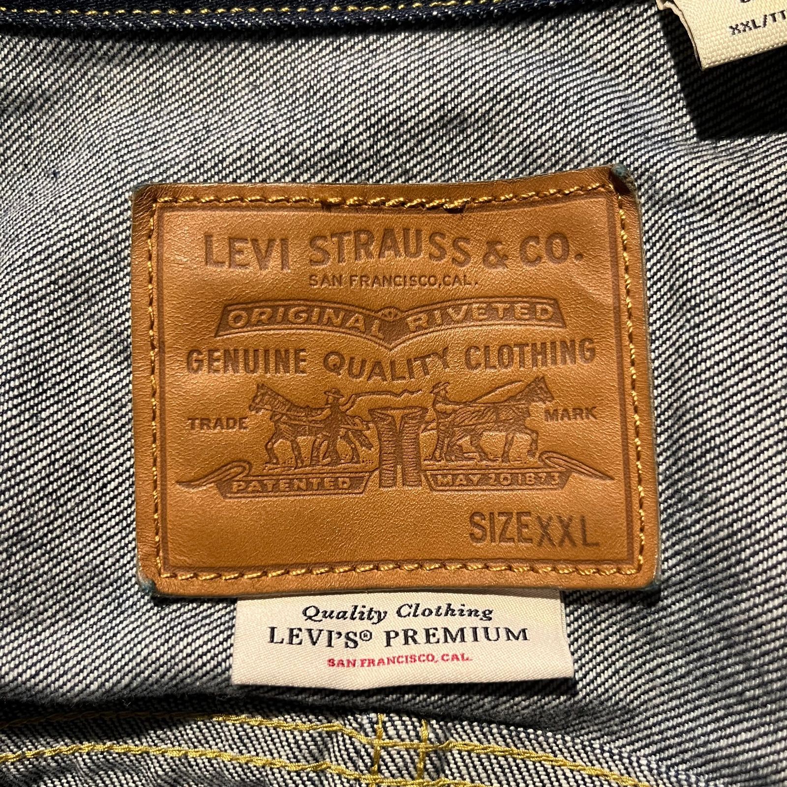 LEVI'S JOURNAL STANDARD別注 1st デニムトラッカージャケット XXL