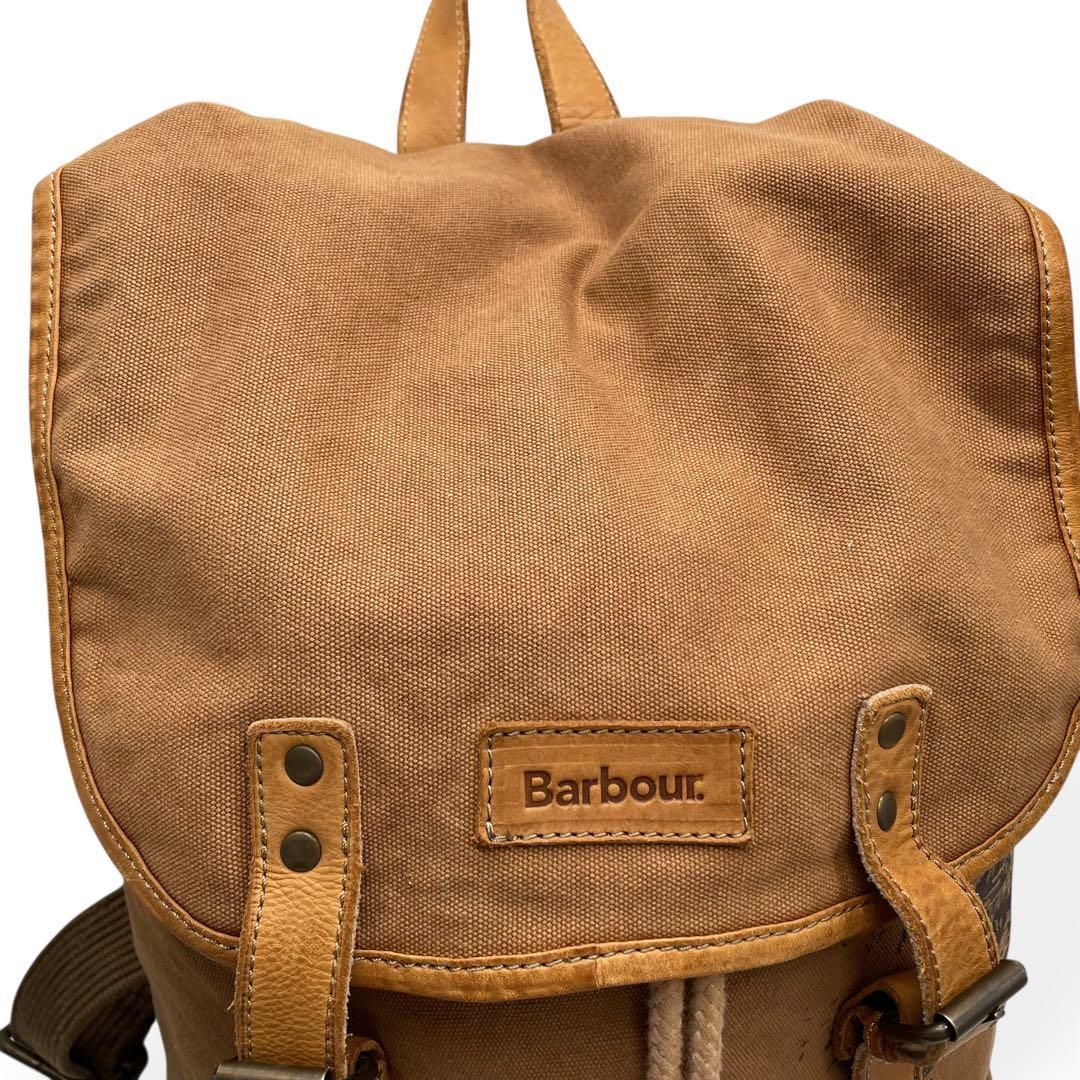 美品 希少モデル Barbour バブアー リュック デイパック