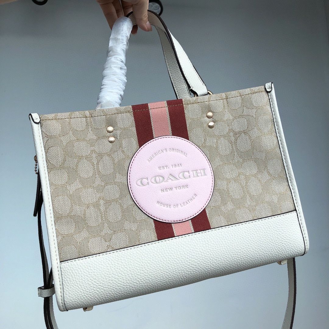 COACH コーチ デンプシートートバッグ 4113 ２ｗayショルダーバッグ ピンクu598 - メルカリ