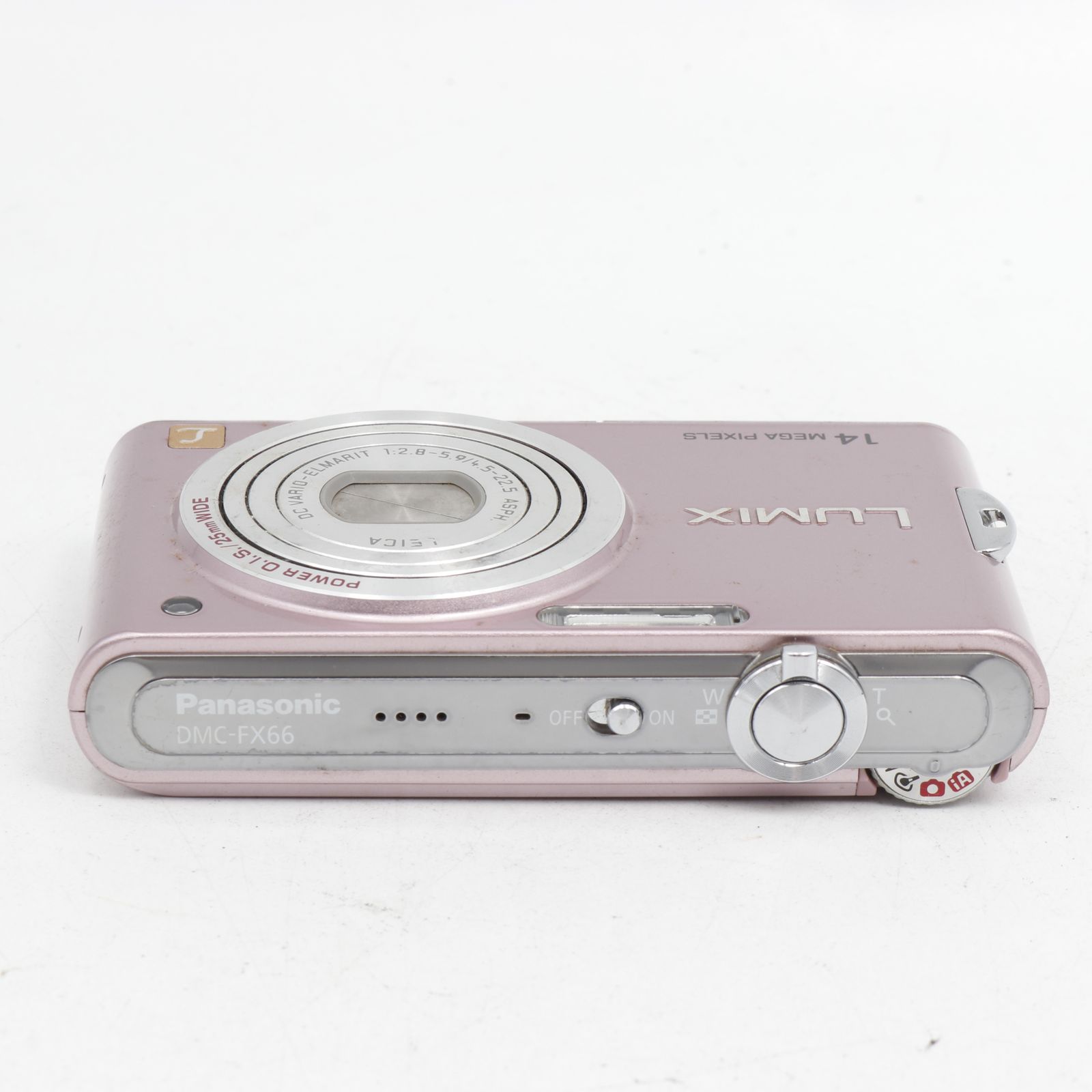 Panasonic LUMIX DMC-FX66 ピンク ※撮影時に薄い斑点あり Panasonic