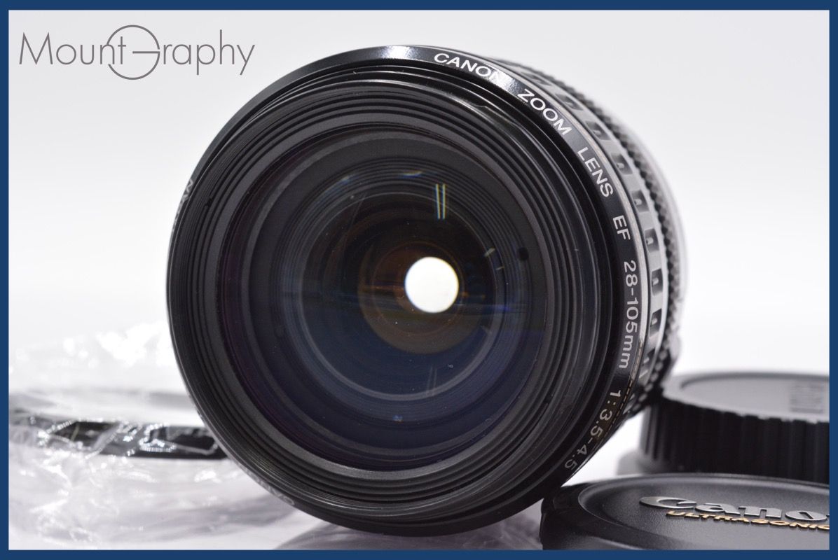 ☆良品☆ キヤノン Canon EF 28-105mm F3.5-4.5 USM 前後