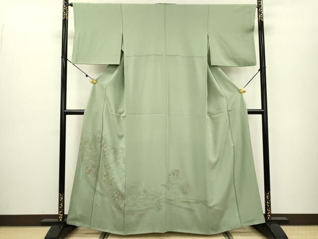 平和屋着物▽中国三大刺繍 スワトウ刺繍 汕頭刺繍 総刺繍 訪問着