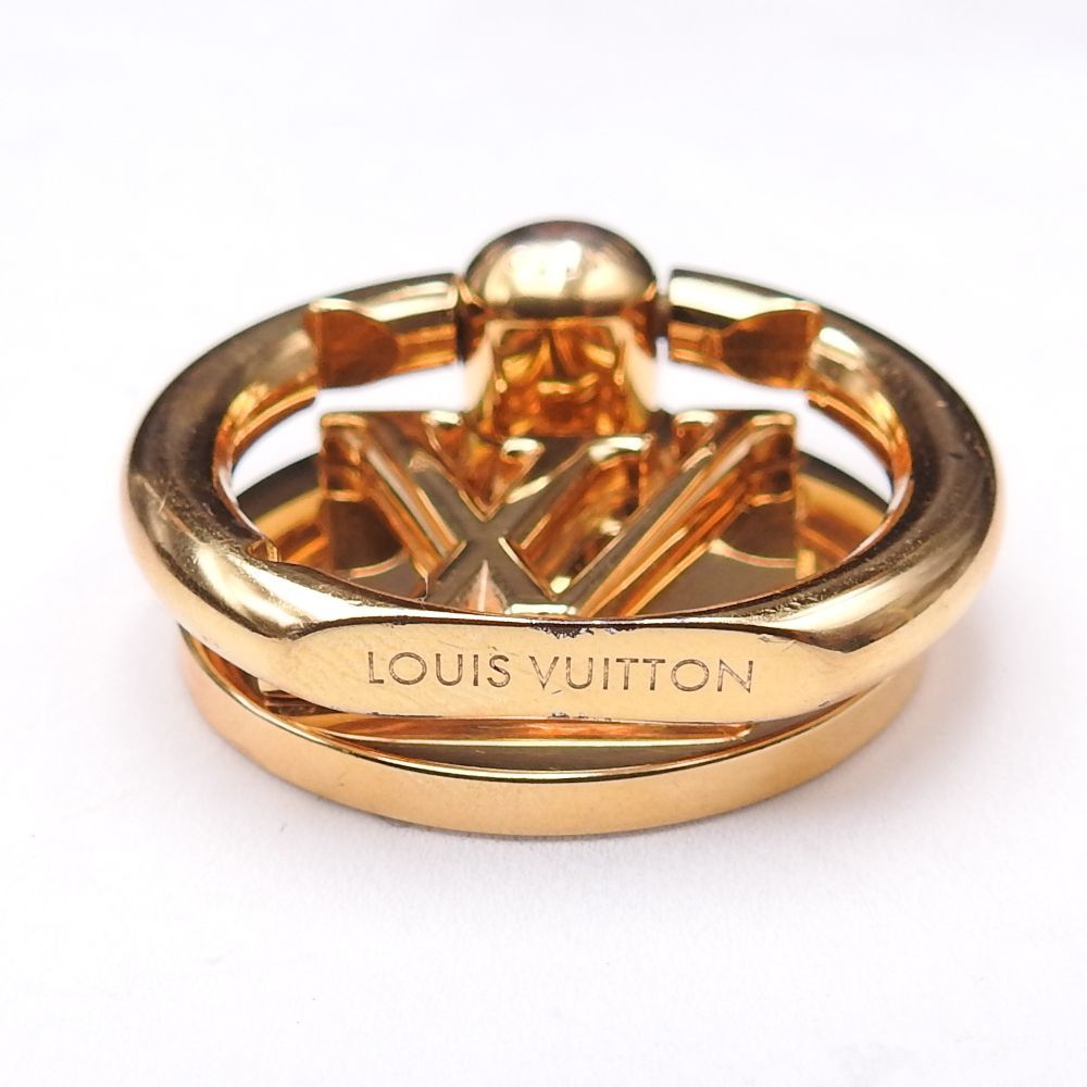 LOUIS VUITTON フォンリング ルイーズ M64290 ゴールド スマホリング メンズ レディース 正規品?️Aランク 現状渡し CHRISTIANNAURATH_COM_BR
