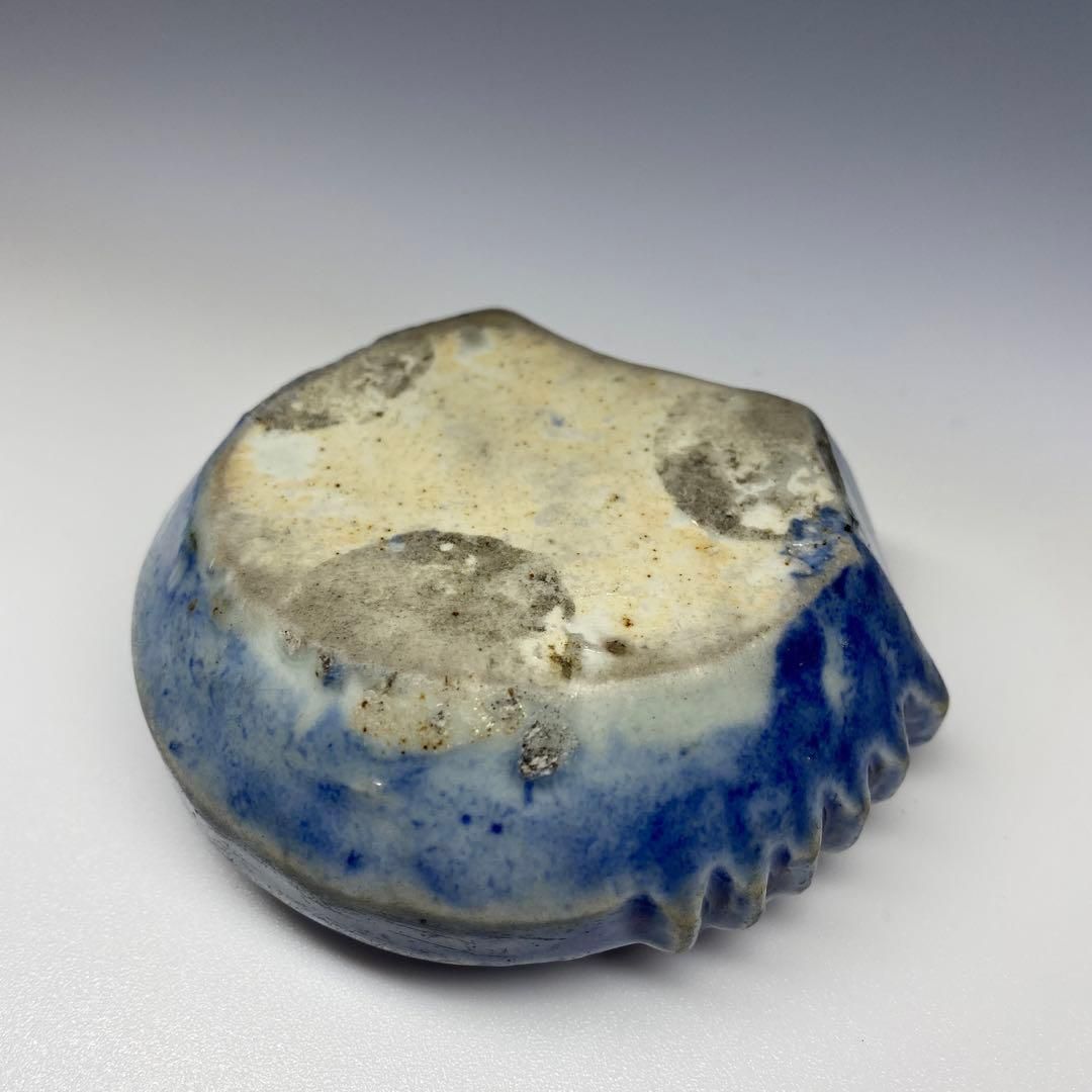 李朝 青魚水滴 最大幅約8㎝ 東Y6-0708☆2Fタカチ 李