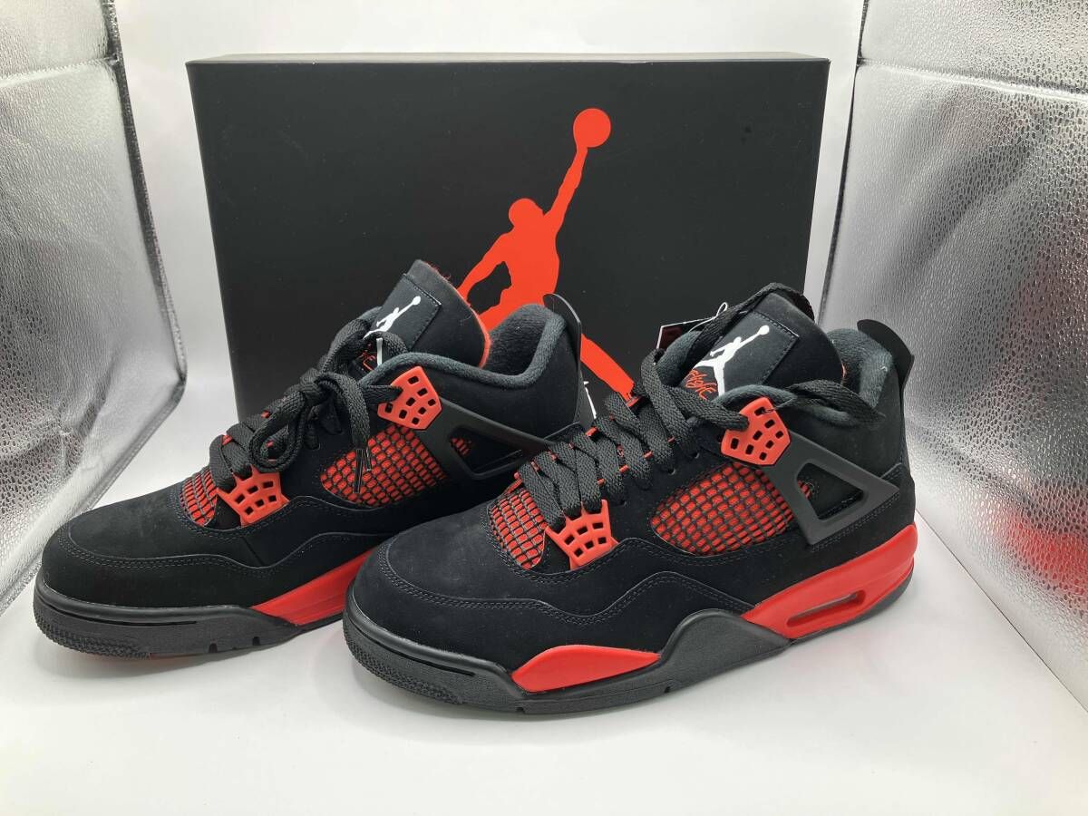26㎝　極美品　AIR JORDAN4 エアジョーダン　レッドサンダー 2025年最新】jordan4 red thunderの人気アイテム - メルカリ