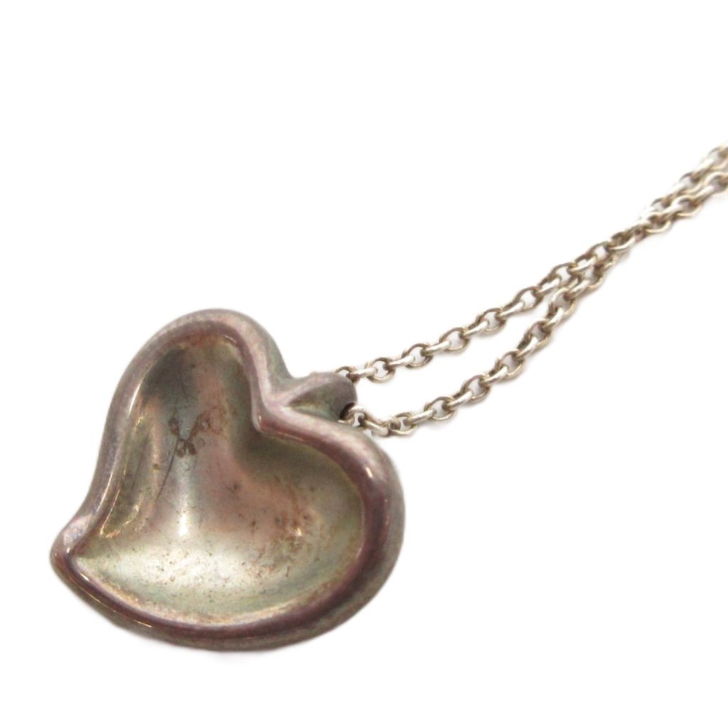 ティファニー TIFFANY - CO. エルサペレッティ ハートビーン ネックレス シルバー925 銀色 |FF