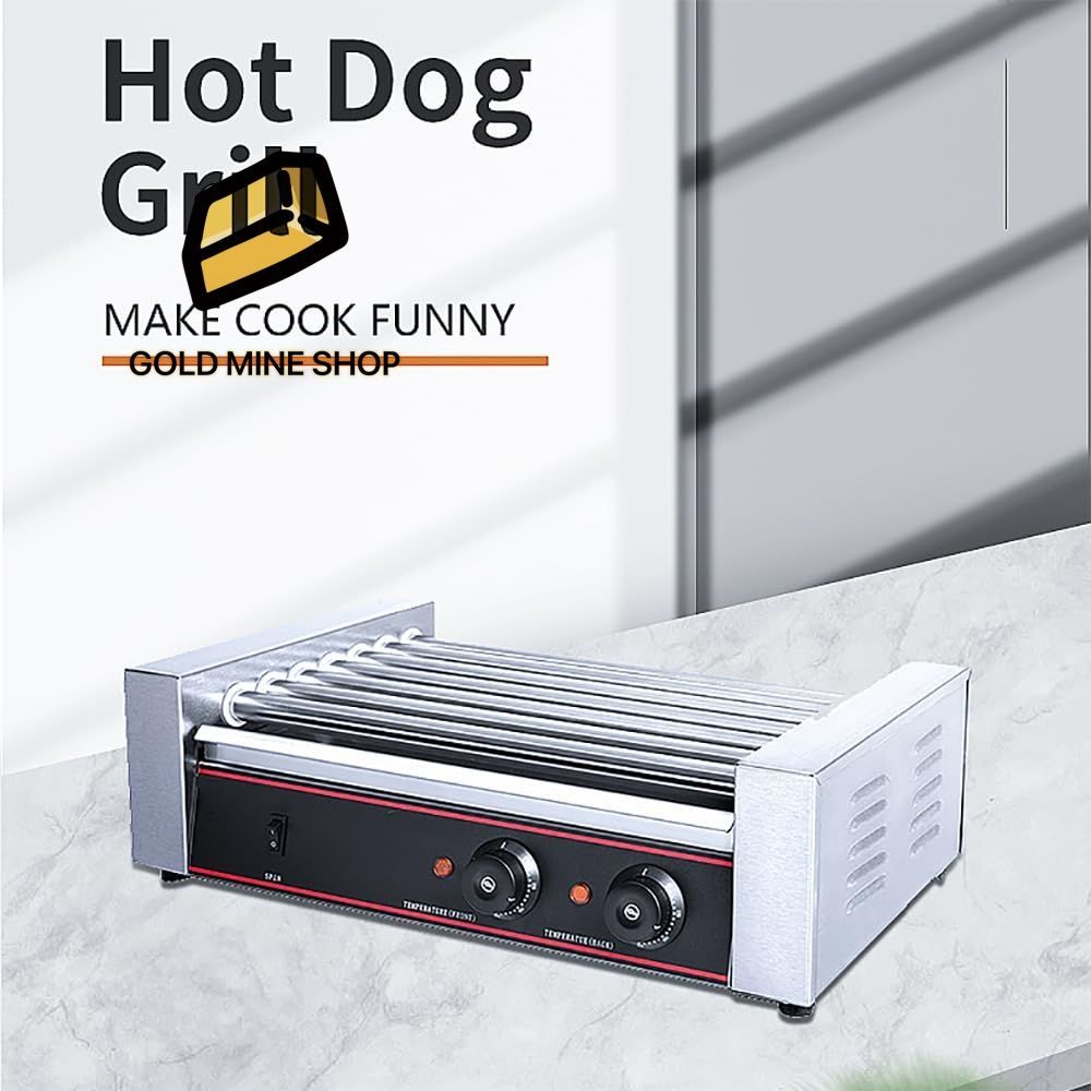 ホットドッグマシン 1800W電動ソーセージローラー