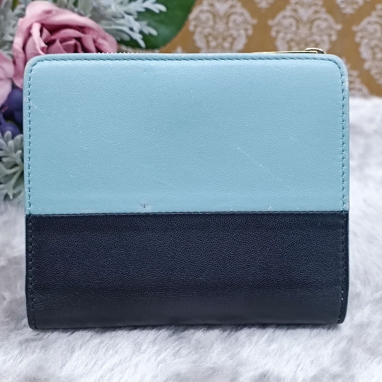 CELINE 》 セリーヌ 折り財布 コンパクトウォレット ミニ財布 バイ  