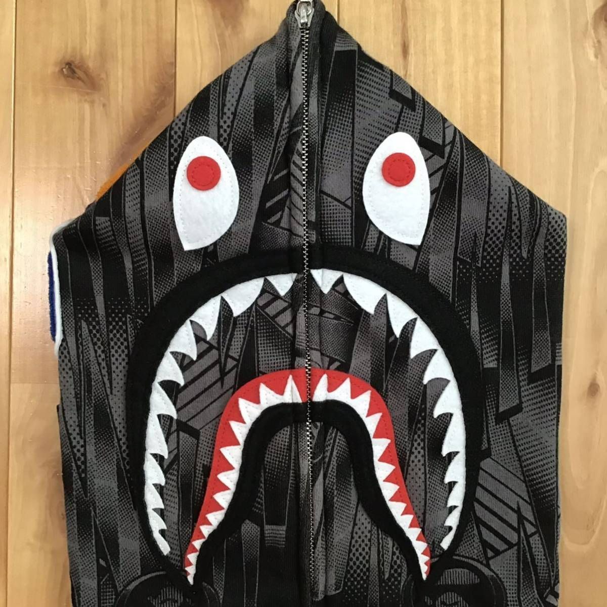 BAPE エイプ シャークパーカーCandy Mサイズ 03 ☆新品☆ リバーシブル シャーク パーカー shark full zip