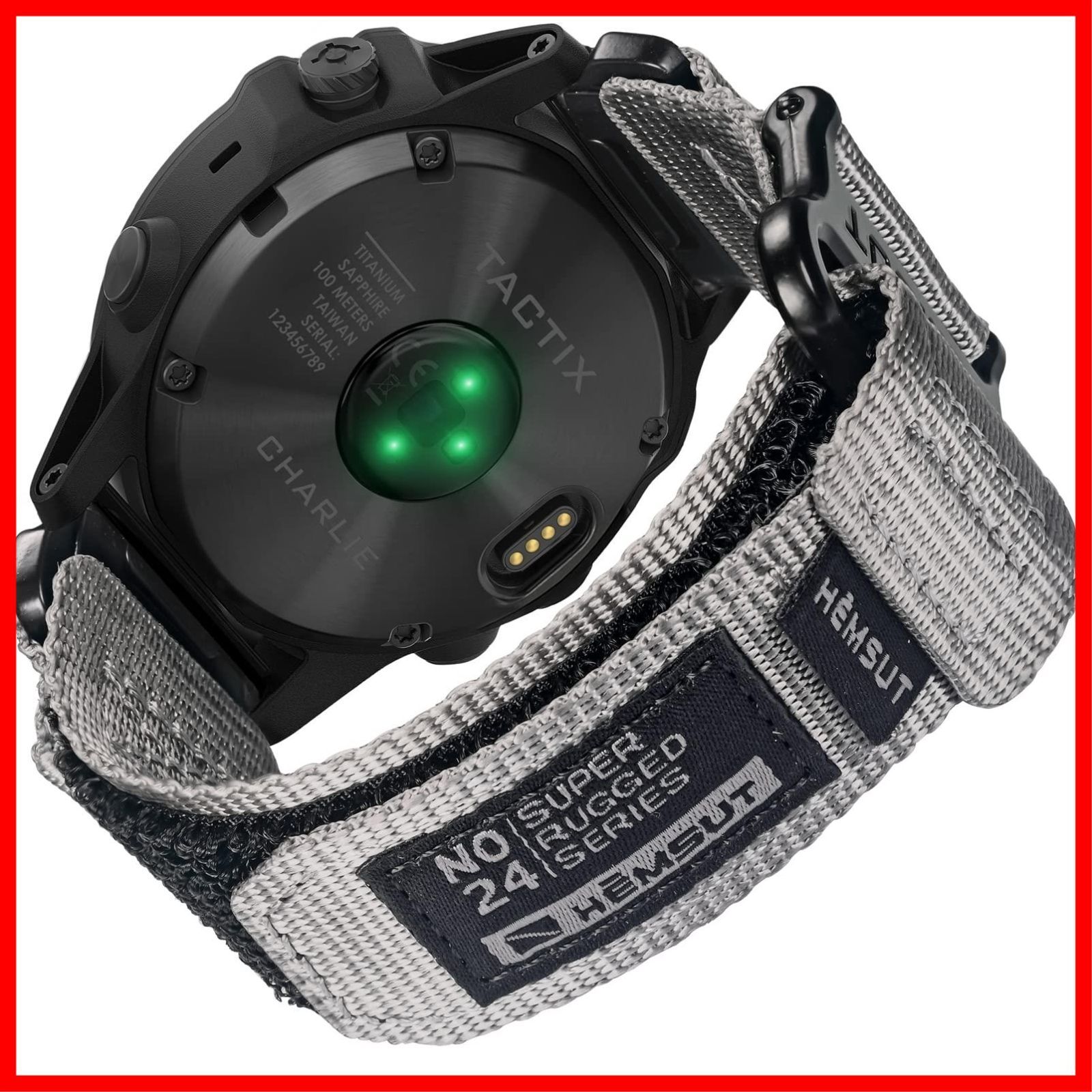 Fnix/Instinct/Vivoactive/Approach/MARQ/Quatix/D2/Forerunner/Enduroシリーズ用 ガーミンバンド アップグレードされたコネクタ ガーミンベルト ガーミンのクイックフィットver Torbollo