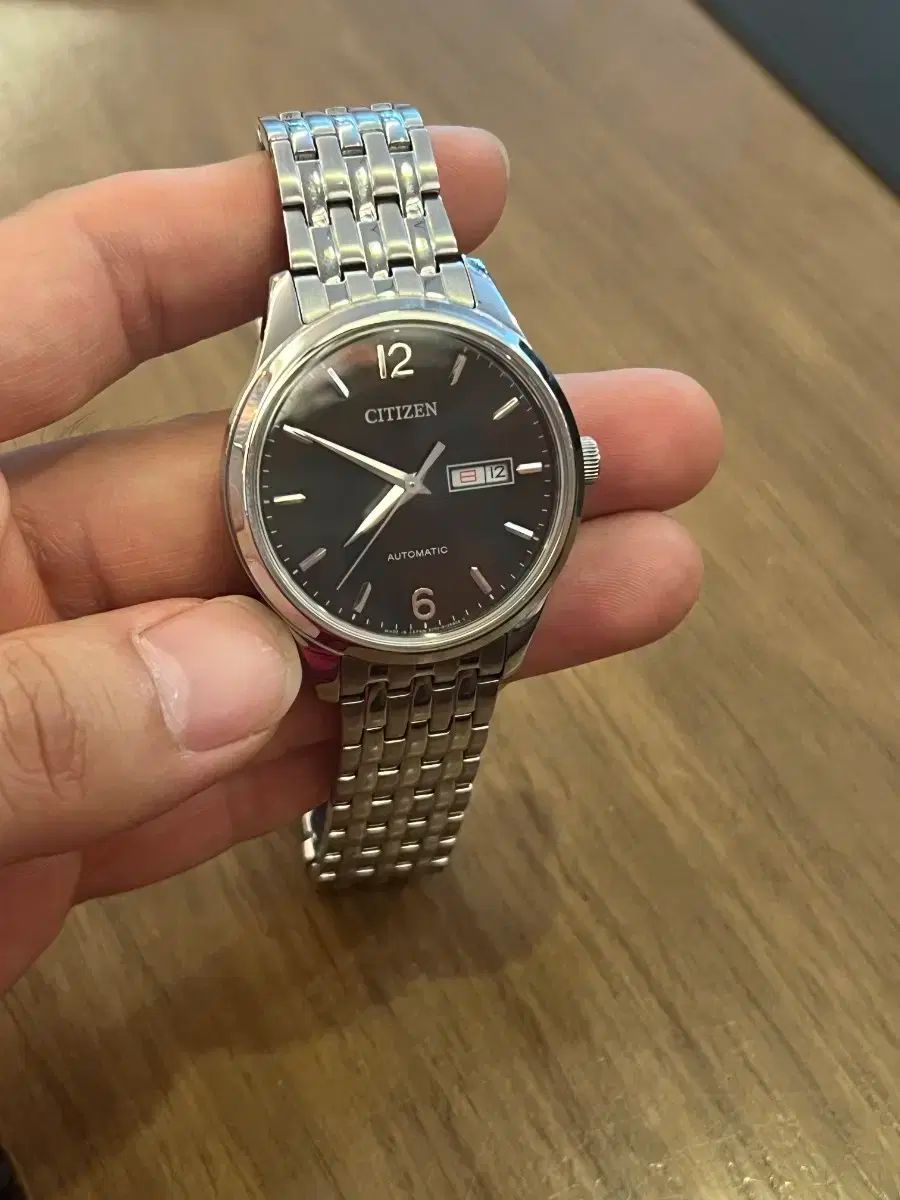 CITIZEN シチズン ドルフィン針 オートマティック サファイアガラス