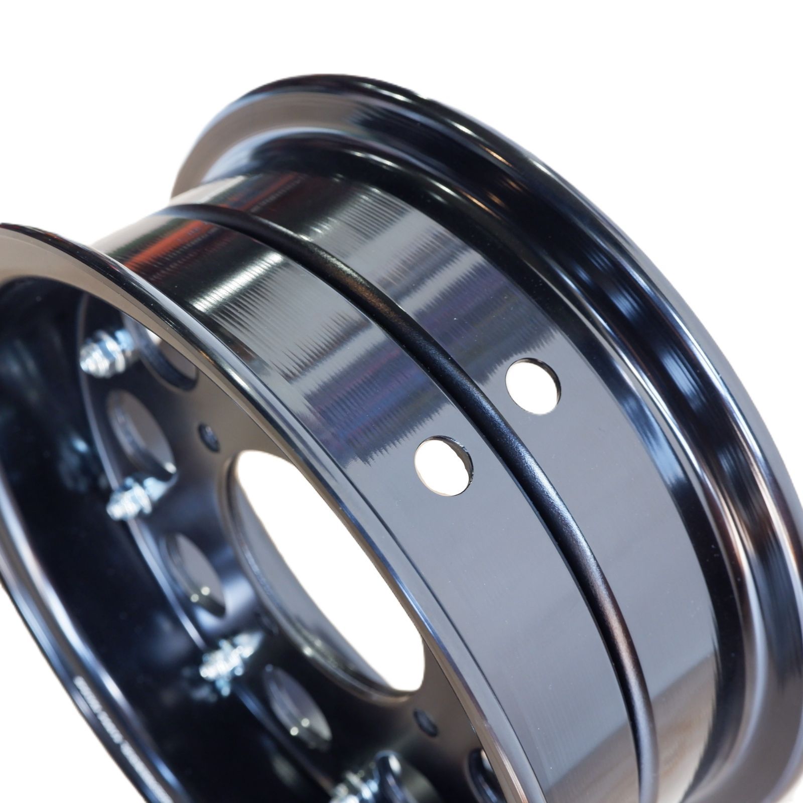 ブラック ワイドホイール