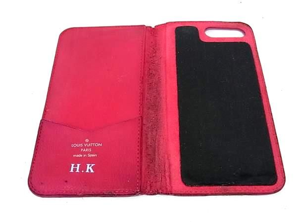 【美品】LOUIS VUITTON iPhoneケース　マヒナ LOUIS VUITTON 並行輸入 ルイヴィトン スマートフォンケース