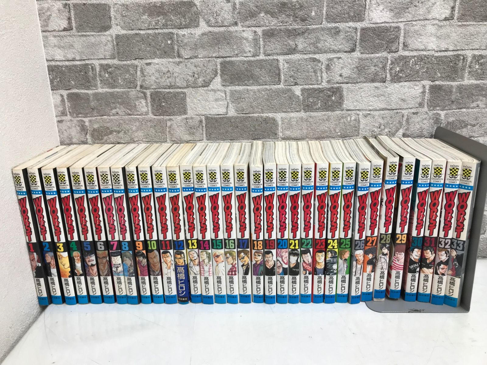 WORST ワースト 全33巻セット 高橋ヒロシ コミック 秋田書店
