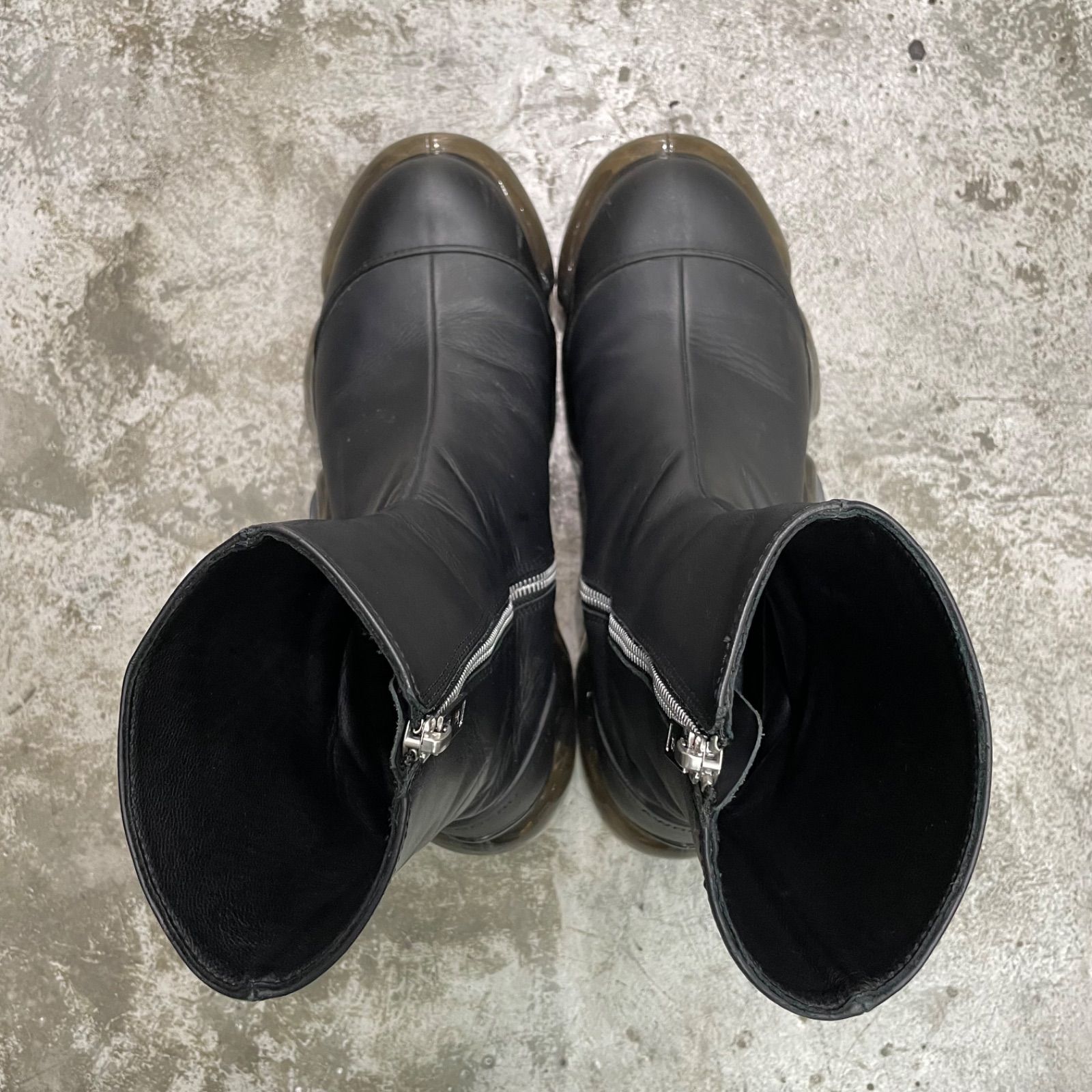 参考上代63800円 JOHN LAWRENCE SULLIVAN ground バブルソール レザー 