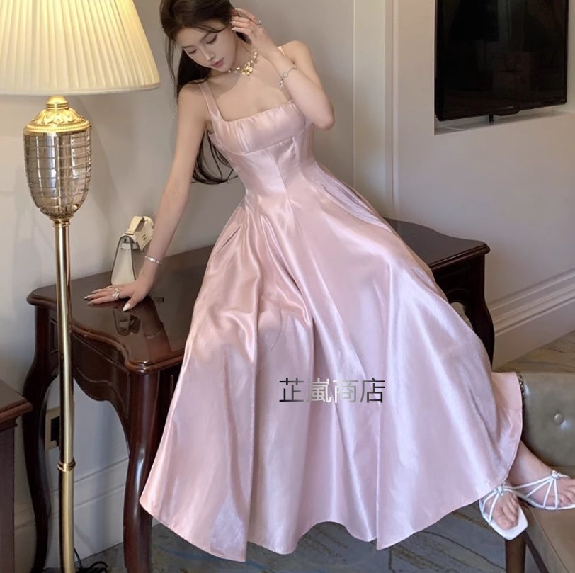 タキシードパーティドレスロングドレス発表会ドレスノースリーブAラインロングドレス二次ドレス招待ドレスドレスドレスドレスドレスドレス