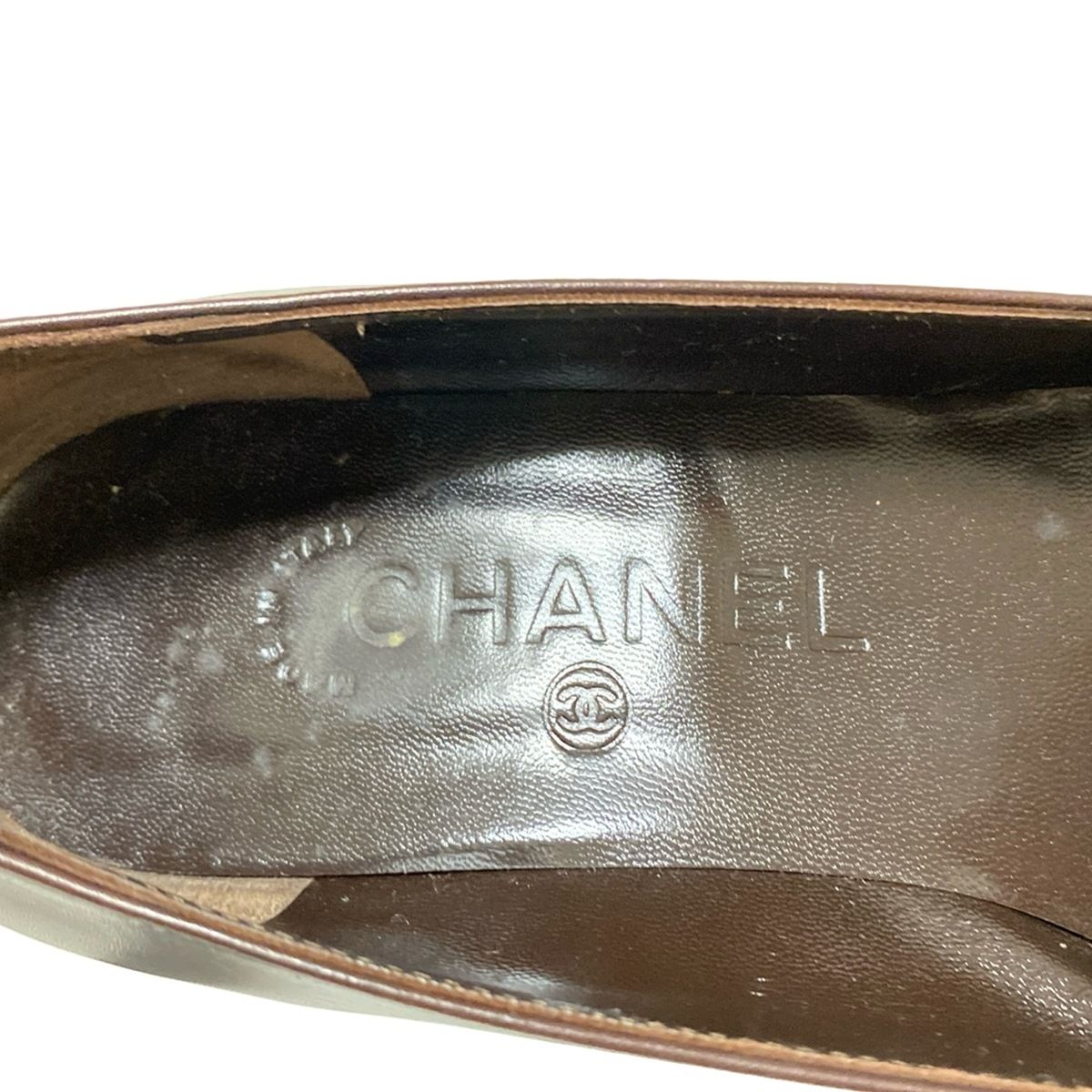 CHANEL(シャネル) パンプス 36 1/2C レディース - ダーク