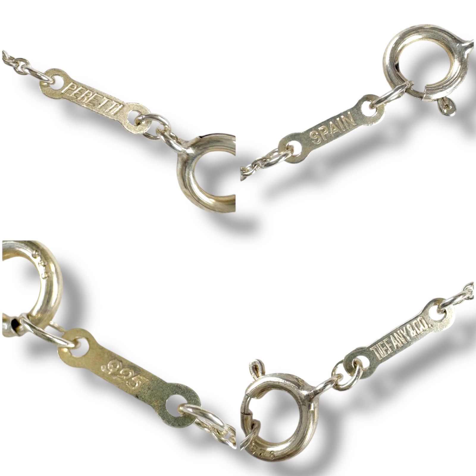ティファニー Tiffany & Co. オープンハートネックレス ハートモチーフ 