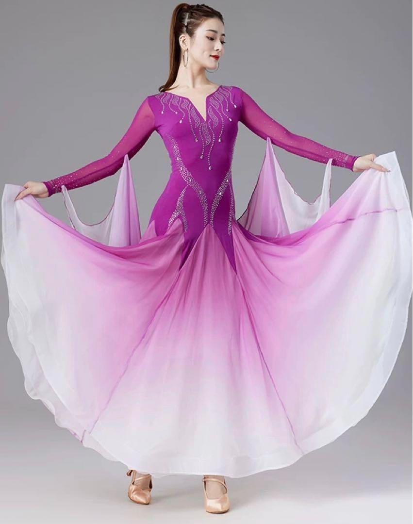 ♥ 大人気♪スタンダードドレス パーティー 発表会 デモ ダンスに最適