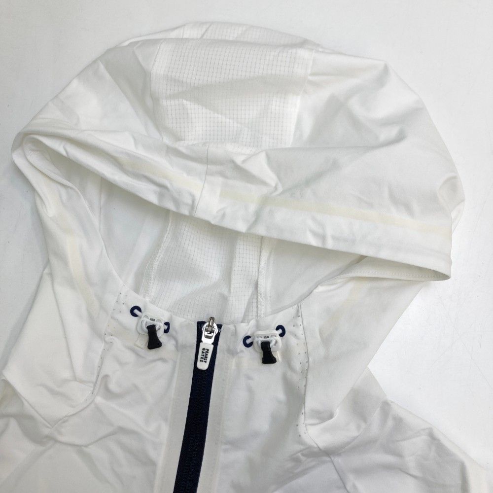 サイズ：1 PEARLY GATES パーリーゲイツ ; ジップジャケット ホワイト
