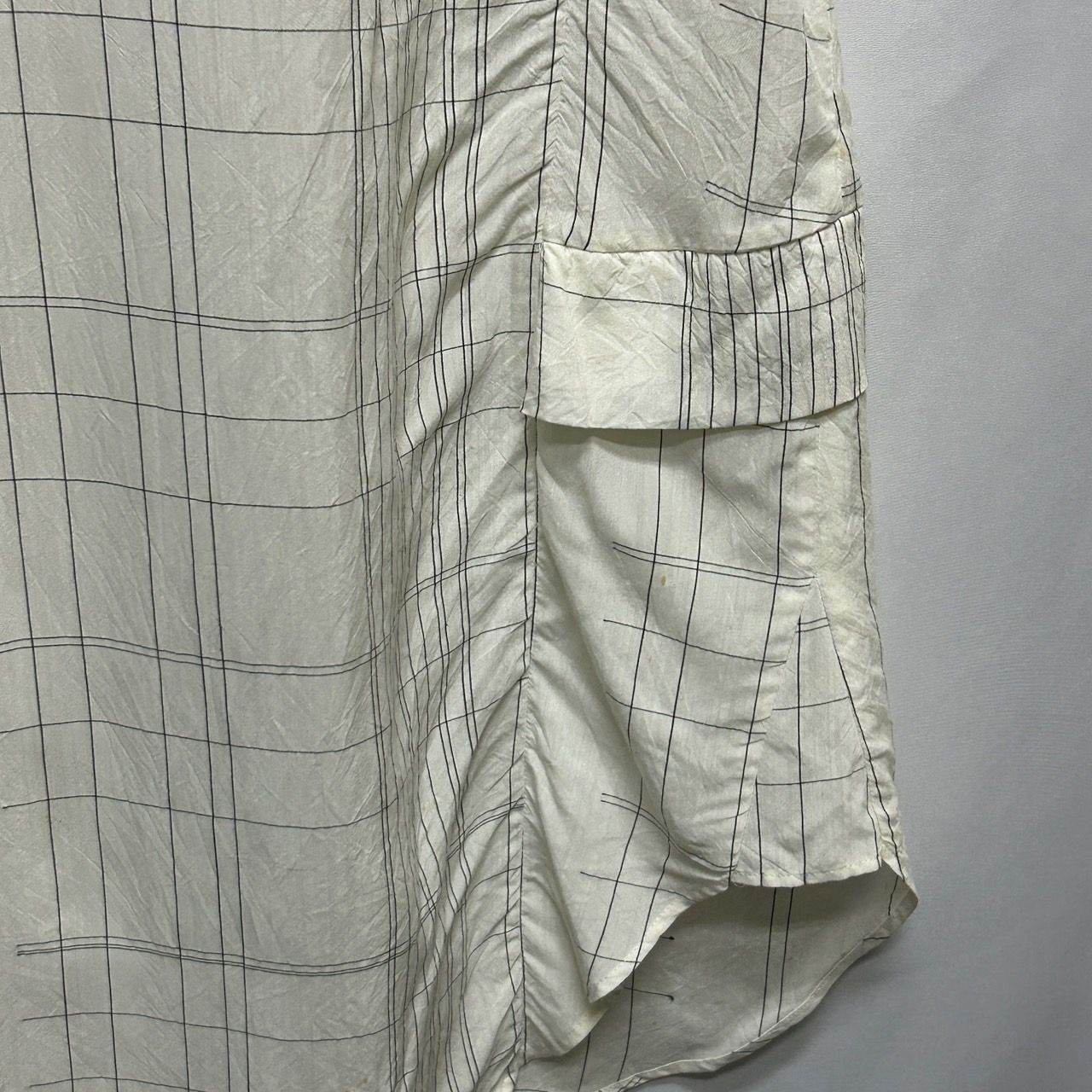 芽風【38】ホワイト ノースリーブワンピース 日本製