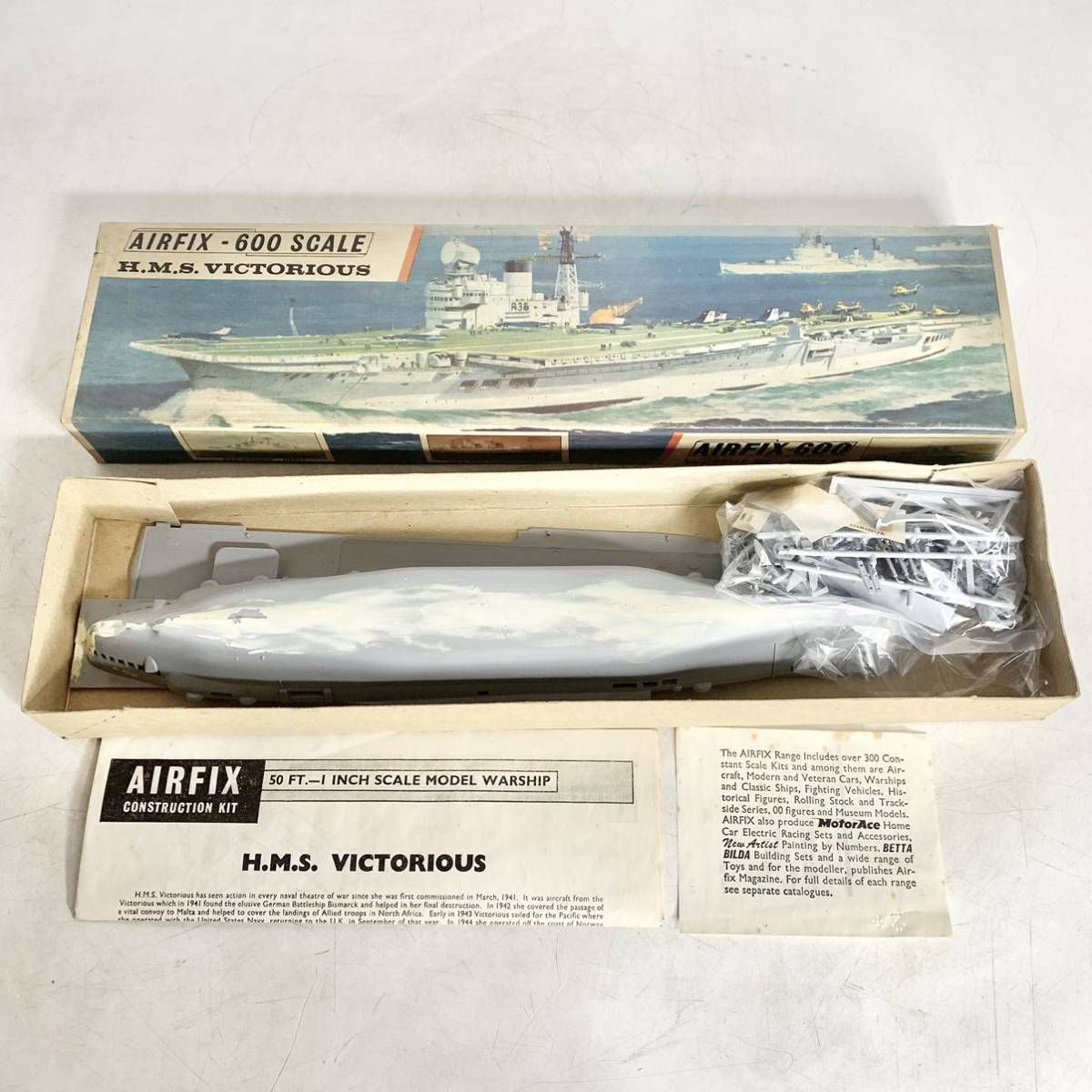 お歳暮 未組立 AIRFIX 航空母艦 イギリス海軍 1/600 エアフィックス イギリス