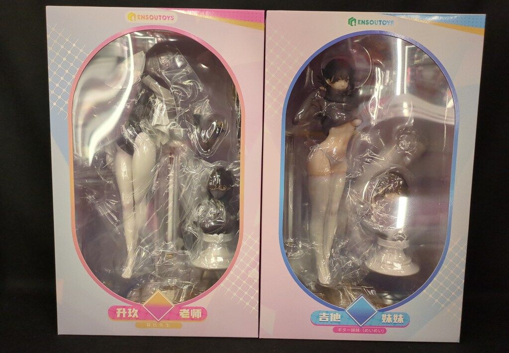 ENSOUTOYS ギター妹妹(メイメイ)&昇玖先生の舞踏教室 セット PVC