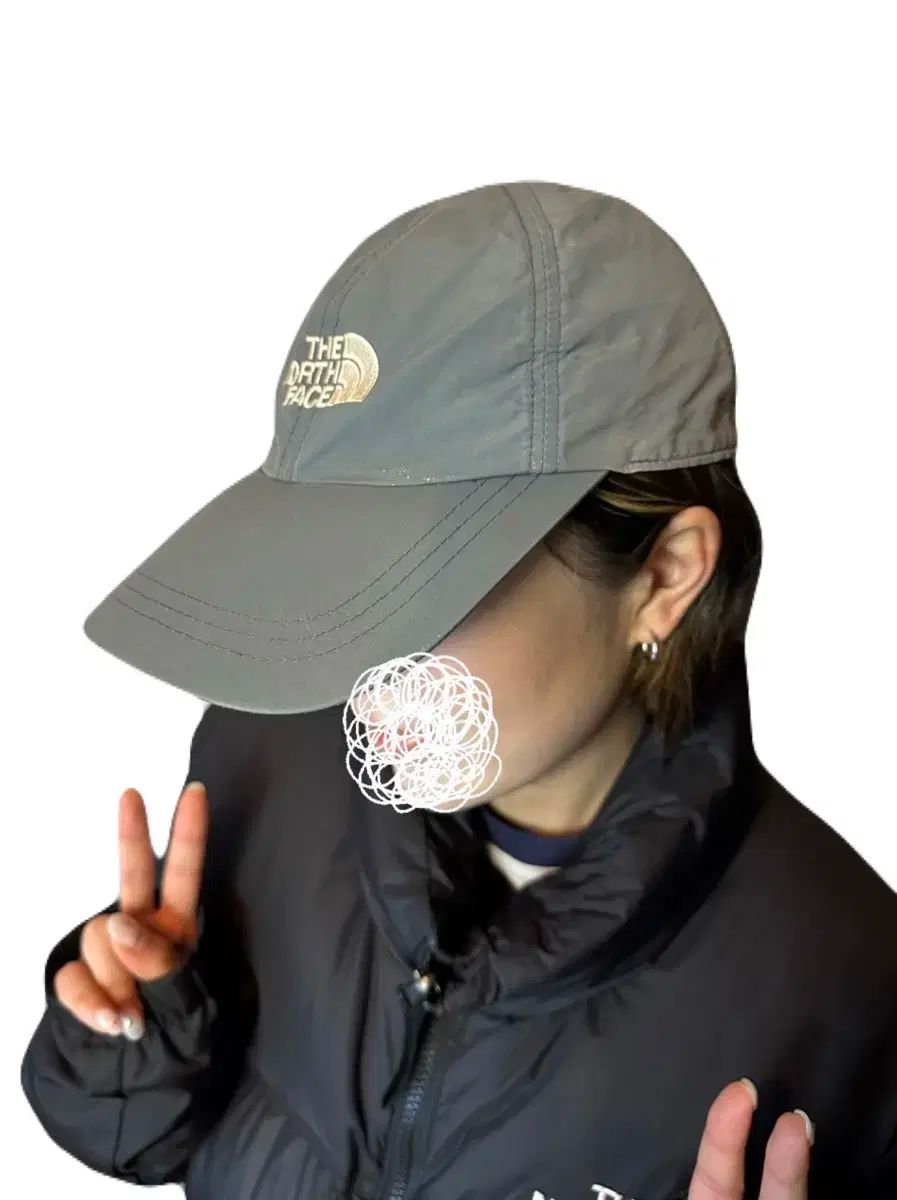 THE NORTH FACE(ザノースフェイス) x Supplex ナイロン ボールキャップ ミントブルー
