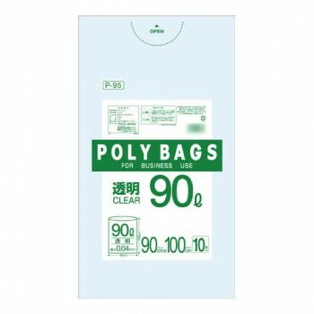 オルディ ポリバックビジネス90L 透明10P×30冊 30301