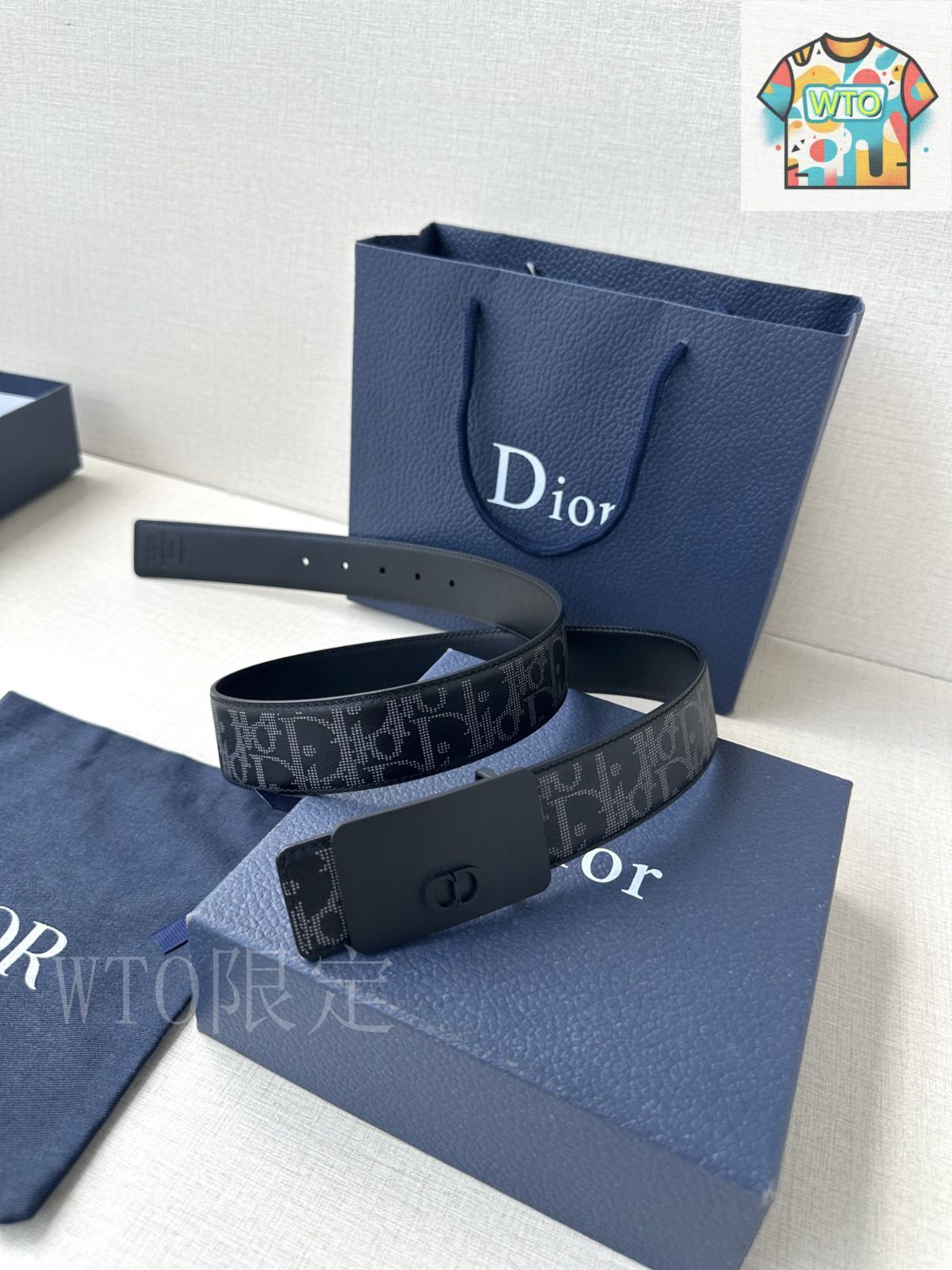 今日WTO】Dior CD Icon メタルベルトバックル-CT26 - メルカリ