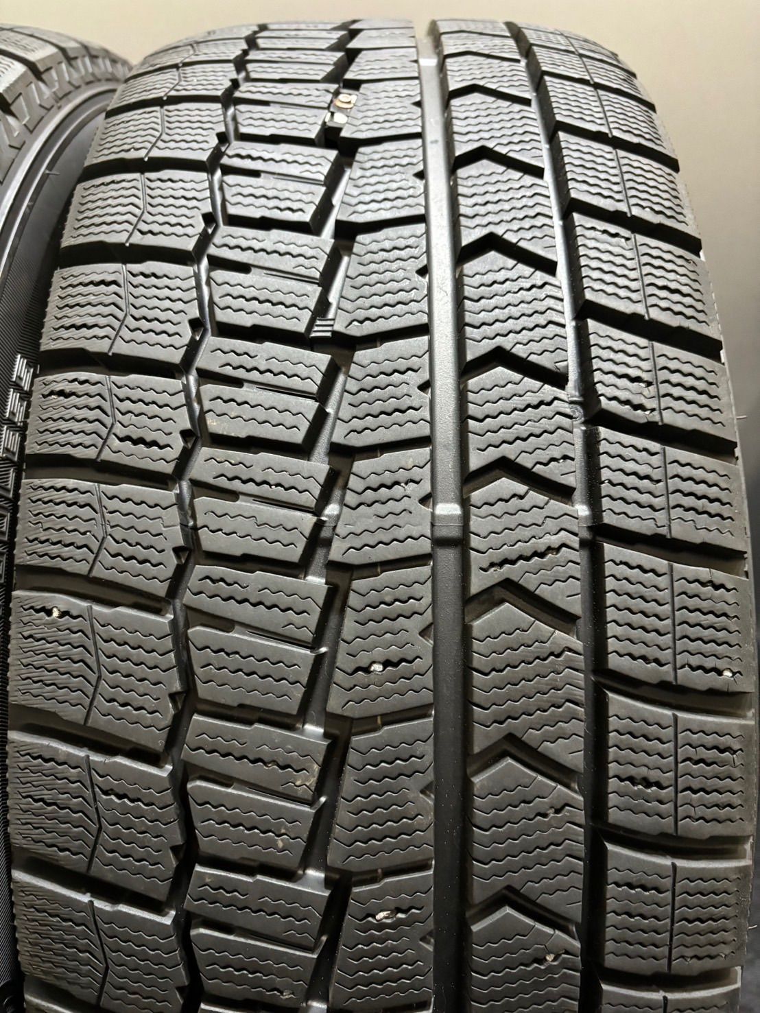 ★235/50R18 DUNLOP/WINTER MAXX WM02 17年製 MAK 18インチ 8J ＋28 112 5H スタッドレス 4本 BMW X3 X4 (南5-F696)