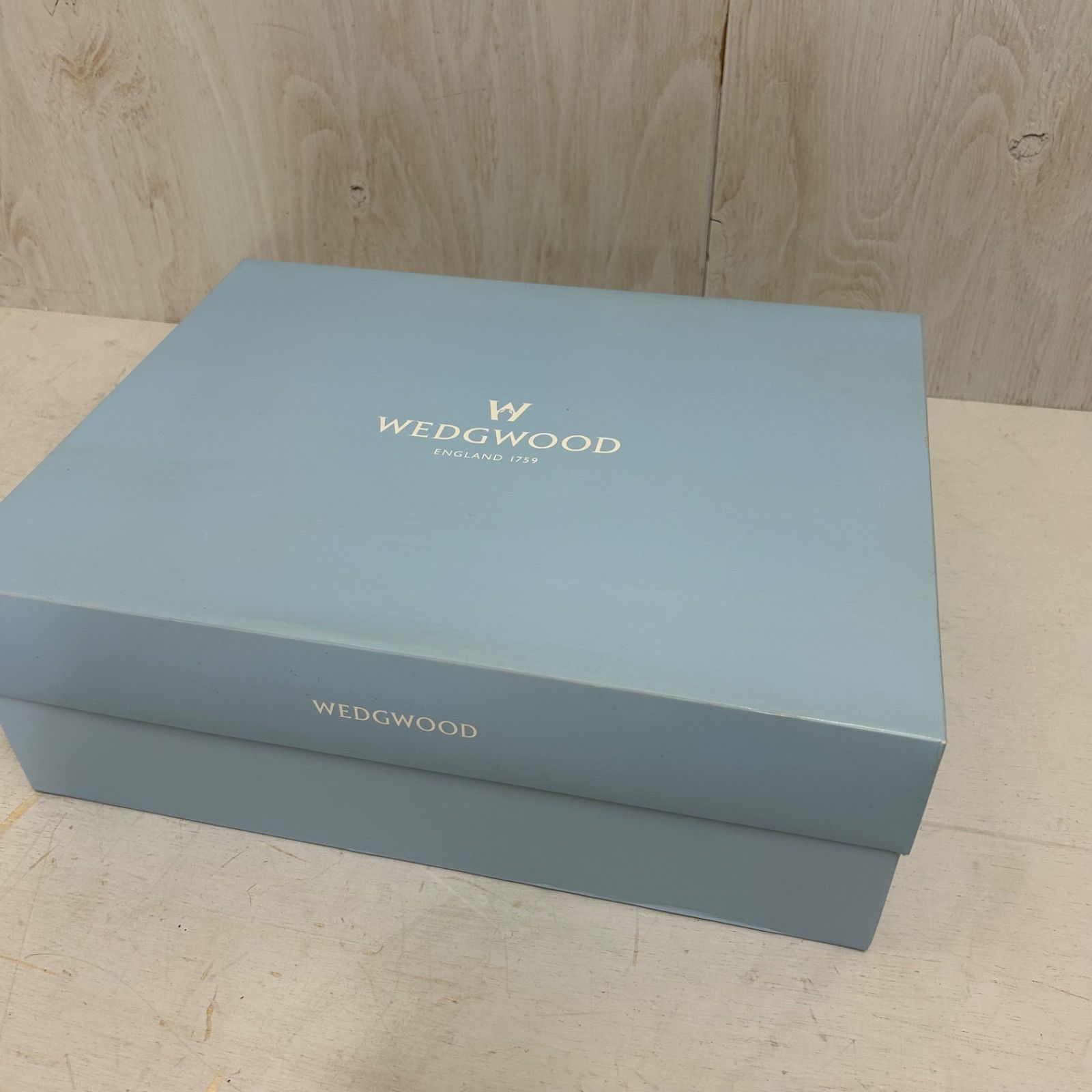 M》値下げしました！未使用品 ウェッジウッド タオルケット ブルー 2枚