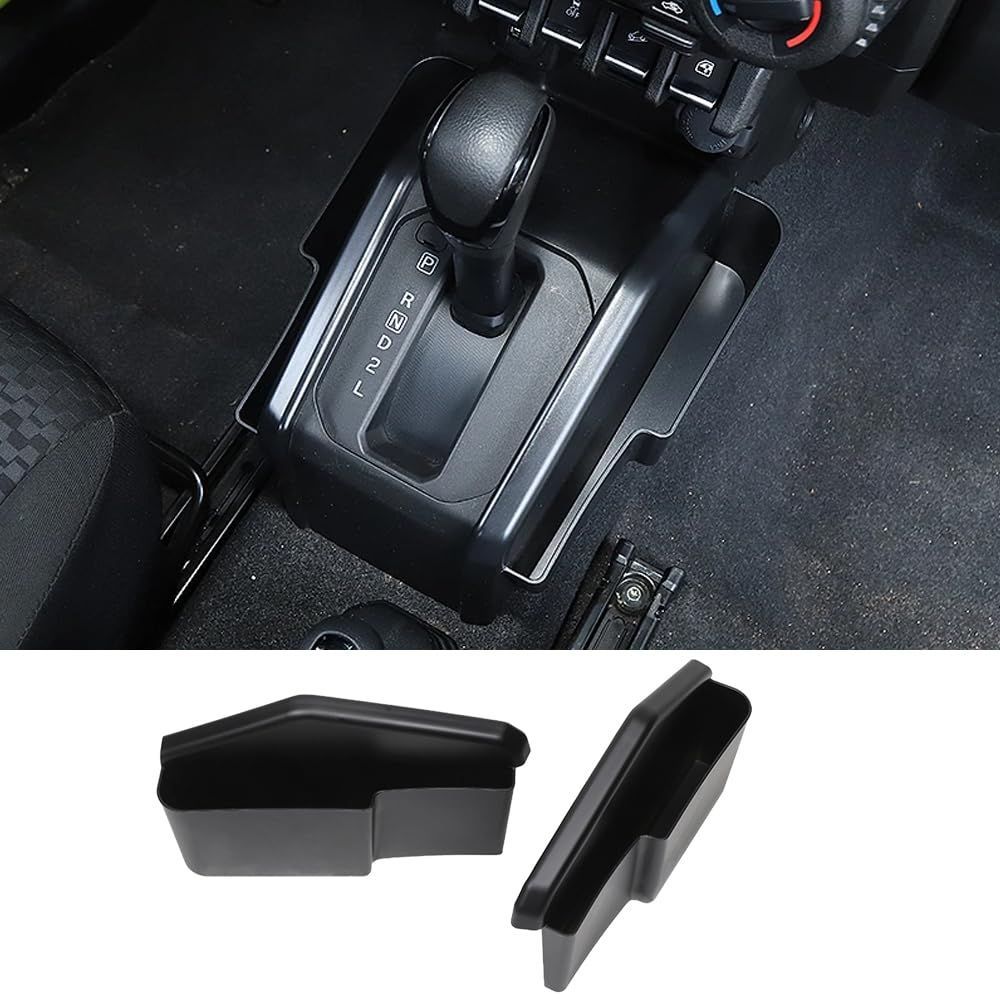 YOCTM ギアシフト収納ボックス スズキ ジムニー JB64 JB74 (Suzuki Jimny) 2019-2023 ギア収納ボックス センターコンソール カード収納 収納トレイ 整理 小物入れ カスタム パーツ アクセサリー