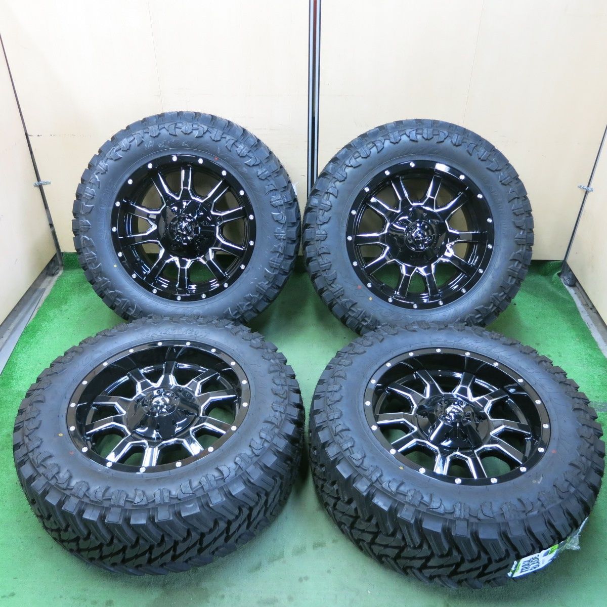 23年 ハマー 等 FUEL Offroad D627 Vandal 35×12.50R20 120Q 10PR ATTURO TRAIL BLADE M|T フューエル オフロード PCD165.1|8H 5041901ナノ
