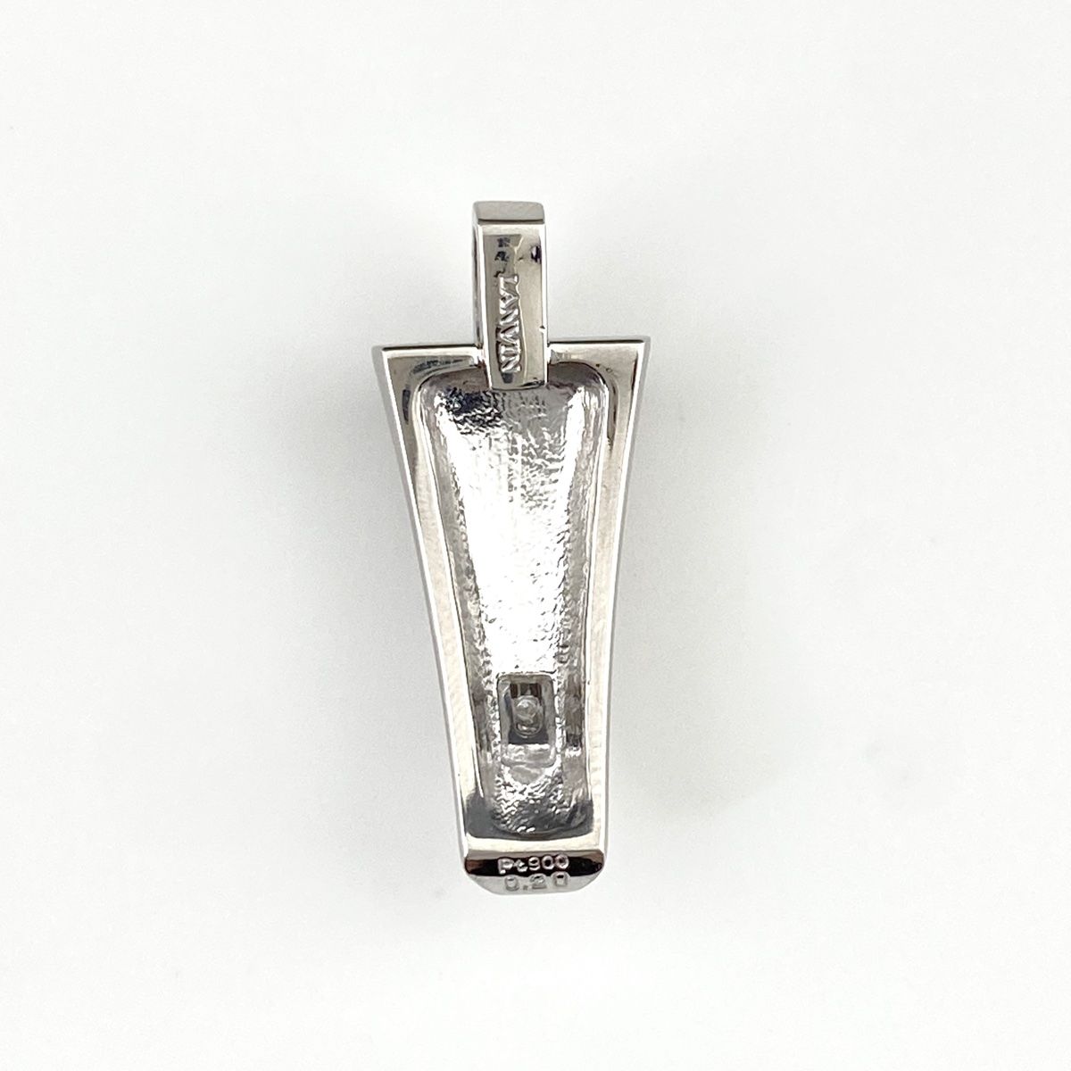 ランバン LANVIN メレダイヤ デザインペンダントトップ プラチナ  