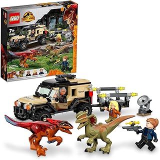 レゴ LEGO ジュラシック ワールド ピロラプトルとディロフォサウルスの輸送 76951 おもちゃ ブロック プレゼント 恐竜 きょうりゅう 男の子 女の子 7歳以上