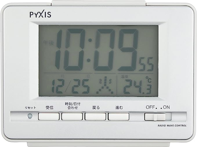 専門店 セイコークロック 置き時計 目覚まし時計 電波 デジタル 温度
